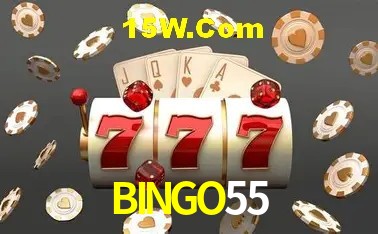 Sessão de jogo em andamento no aplicativo BINGO55 para Android